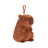 Plys capybara taske clip 3 assorteret 12 cm | 12 stk