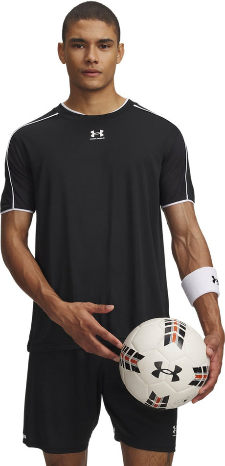 Under armour ua m challenger train ss-blk herre sportstrøje - sort - hvid