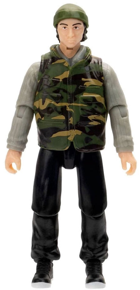 Jazwares stranger things verden af kernefigur actionfigur mikrofon med accy 10 cm actionfigur