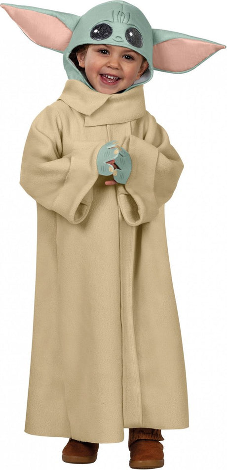 Rubies france - the mandalorian - star wars baby yoda forklædning - 92 104 (3-4 år)