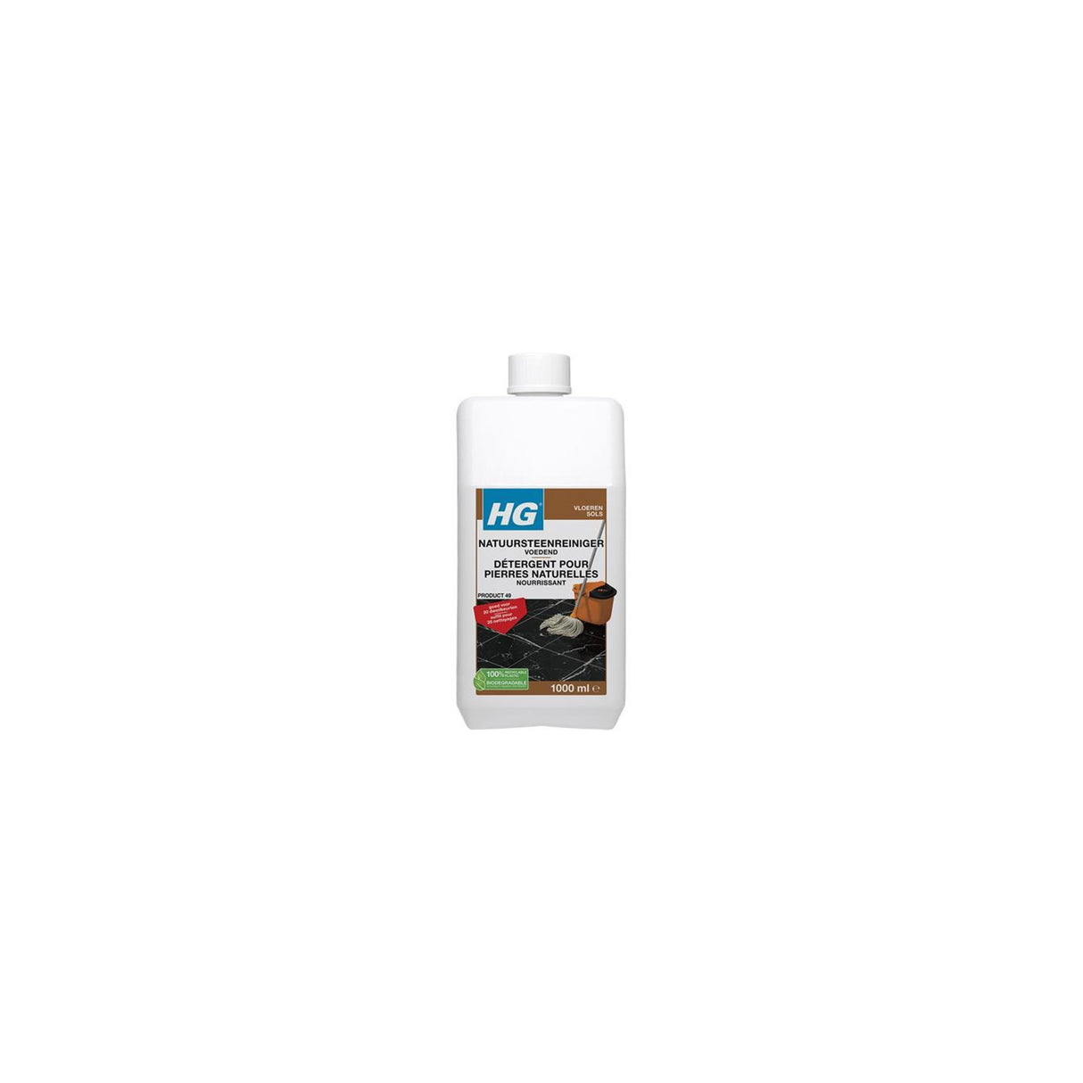 Hg naturstensrens nærende 1l