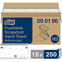 Tork avancerede hvide håndklæder