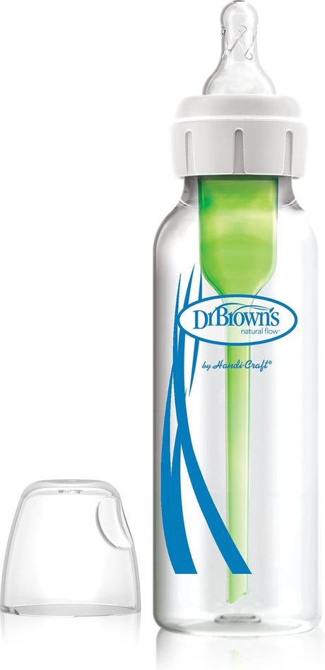 Dr. browns muligheder+ anti-kolik sutteflaske - flaske med smal hals - glas - 250ml