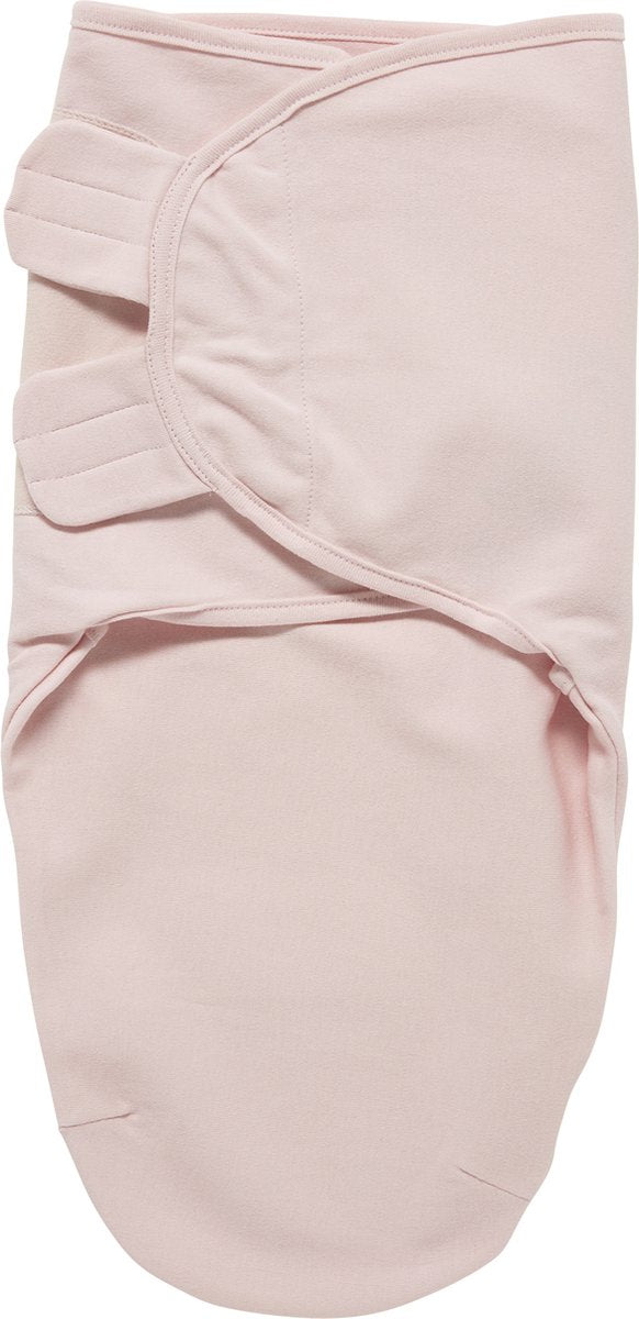 Meyco baby uni svøbte tæppe - lys pink - 0-3 måneder - 1,0 tom