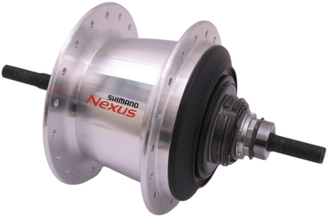 Shimano gearnav 7 gear nexus 7 sg-c3001 til rullebremser fælgbremse 36 huller - sølv