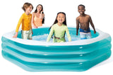 Intex oppustelig swimmingpool ottekant - familiepool
