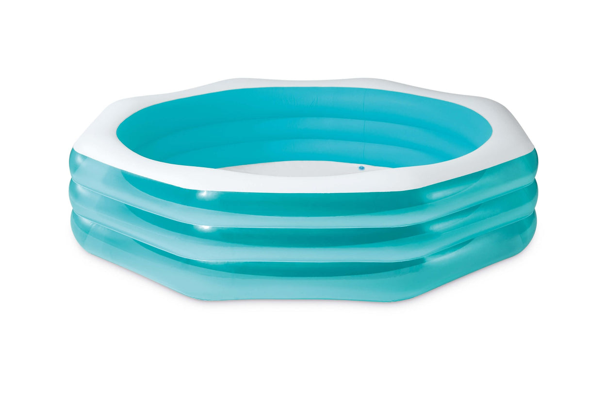 Intex oppustelig swimmingpool ottekant - familiepool