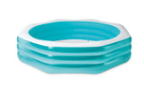 Intex oppustelig swimmingpool ottekant - familiepool