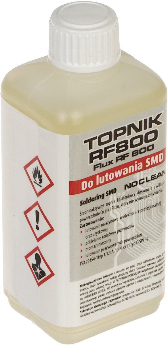 Termopasti | agt-109 | loddemiddel | rf800 | flaske 100 ml. | til SMD loddearbejde