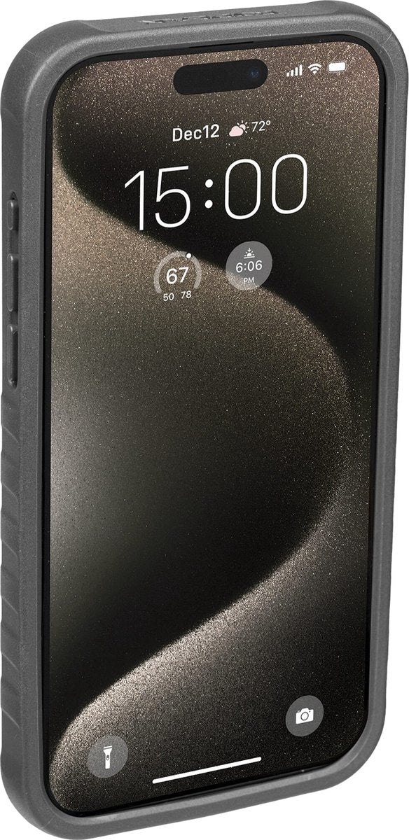 Topeak ridephone cover til iPhone 15 pro max gennemsigtig