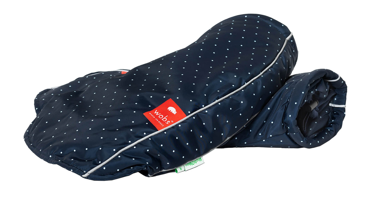 Wobs Håndærmer Polka Dots Navy