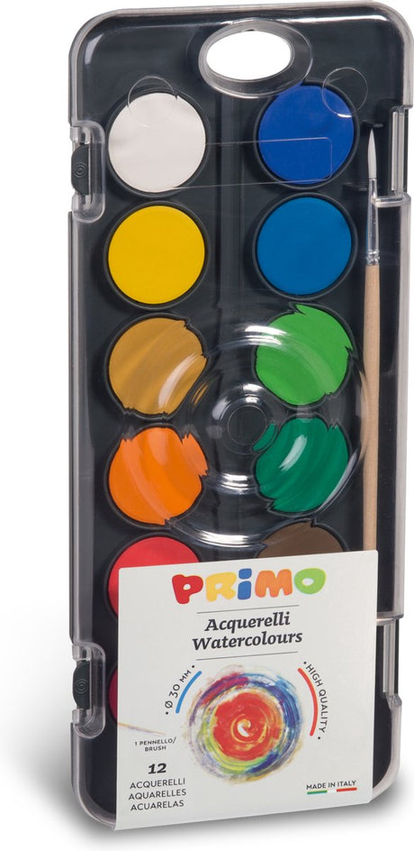 Primo - akvarel - 12 farver