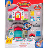Jazwares squish-a-longs - medium legesæt (pokemon center)