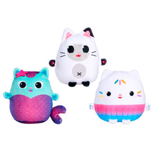 Gabbys dukkehus squishy plys 15 cm 3 assorteret | 6 stk
