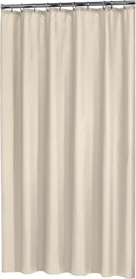 Sælskind granada badeforhæng 180x200 cm - peva - beige
