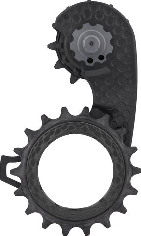 Absolut sort hulbur carbon keramisk overdimensioneret skifterskive shimano 9250