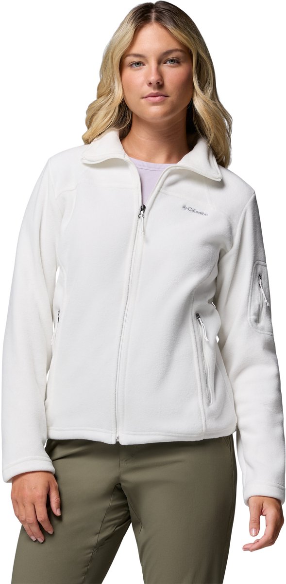 Columbia fast trek™ ii jakke fleecevest - fleecevest til kvinder - udendørs vest - hvid - str. s
