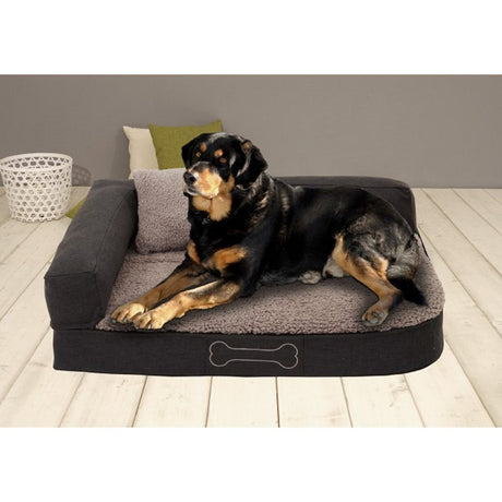 Solhave pallina ortopædisk hundepude 80x60x25 cm brun beige