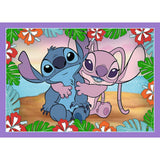 Trefl disney stitch 4i1 puslespil 35-70 brikker