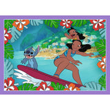 Trefl disney stitch 4i1 puslespil 35-70 brikker