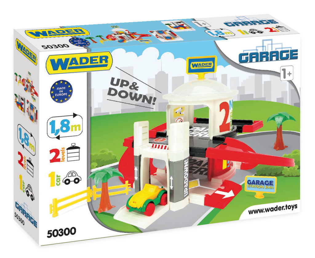 Wader garage med elevator 2 etager