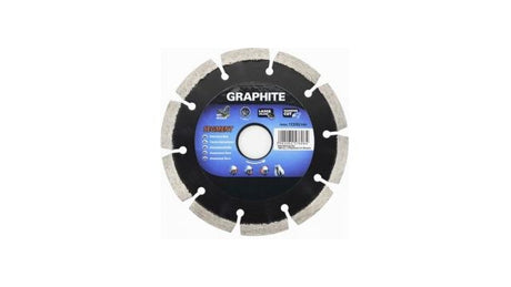 Grafit diamantskive 230x22x8.0x2.5mm segment laseret mpa en13236