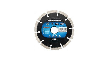 Grafit 57h869 diamantskive 200x22x8.0x2.4mm, segment, laseret, mpa en13236