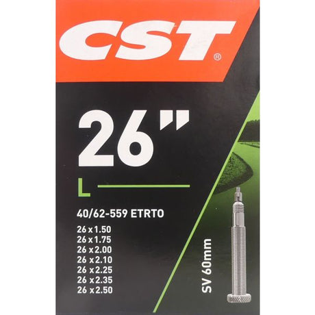 CST Binnenband 26x1,75-1,90-2,30 ETRO 47 62-559, Ventil: Presta French 60mm