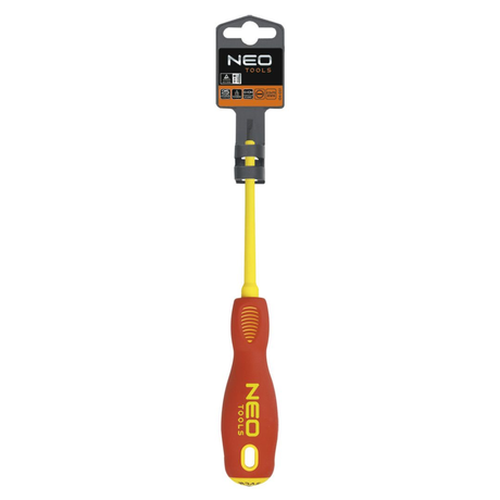 Neo tools flad skruetrækker 2,5x75mm 1000v crmo stål