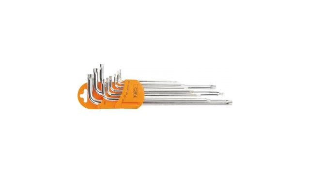 Neo tools torx sæt t10-t50 magnetisk s2 stål