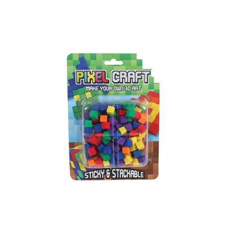 Pixel craft sticky craft art blokjes 150-delig op kaart