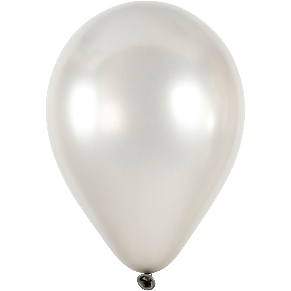 Https: www.cchobby.nl balloner-d-23-cm-runde-sølv-8-dele-1-boks