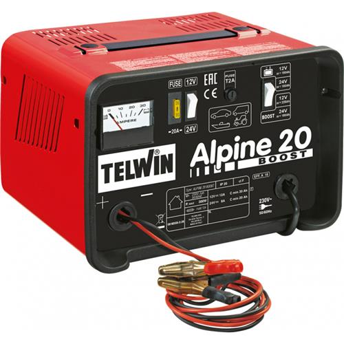 Telwin batterilader alpine 20 boost 12-24v