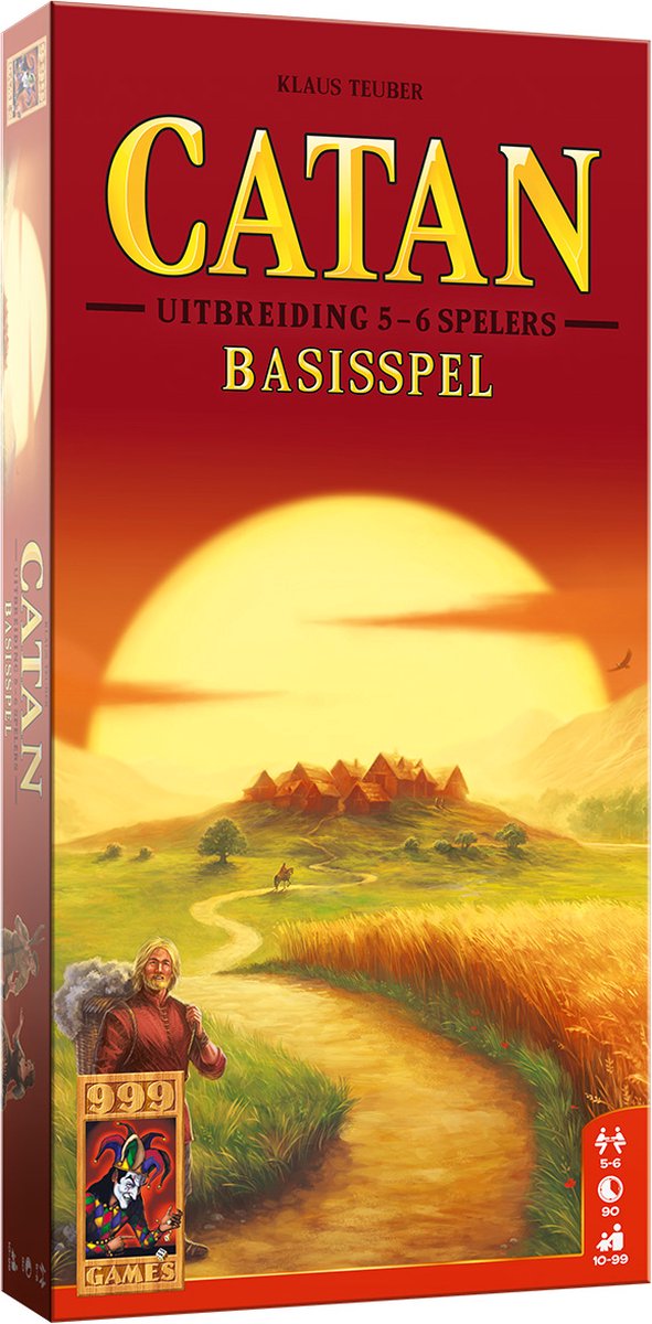 999spil 999 spil settlers of catan grundspilsudvidelse 5-6 spillere