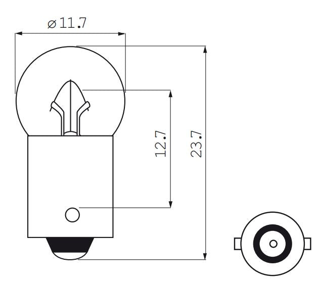 Bosma Lamp 6V 0,05 Baj. cykel