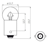 Bosma Lamp 6V 0,05 Baj. cykel