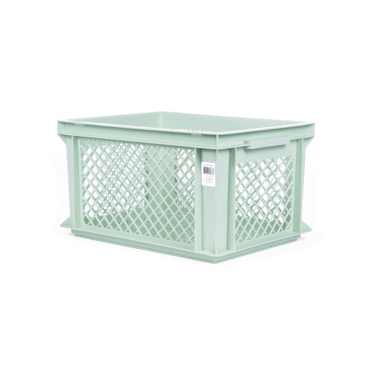 Krat PVC Mintgroen 26L 40x30x22cm