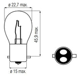 Bosma lampe 12v-20 20w bax15d