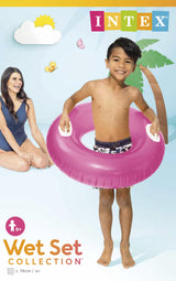 Intex - Hi-Gloss svømmering-Pink