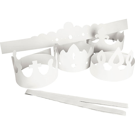 Creotime https: www.cchobby.nl crowns-h-10-16-5-cm-l-60-cm-230-gr-white-5-piece-1-box