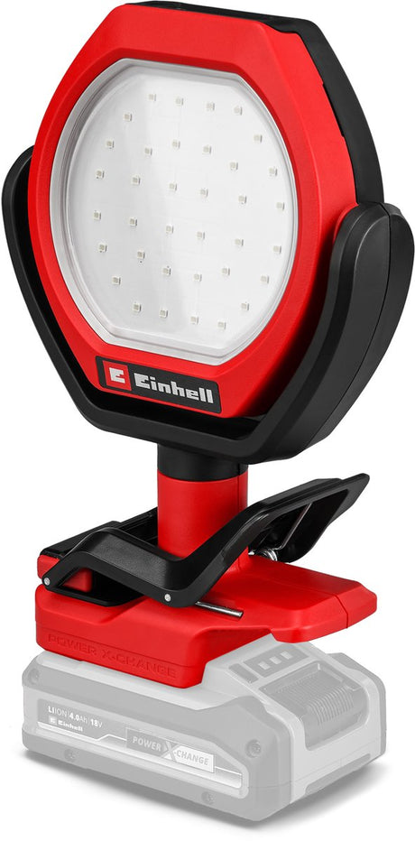 Einhell batterilampe gc-ol 18 1500 li solo - power x-change - 18 v li-ion - 1500 lm - 7000 k - 36 LED'er - 3 lysstyrkeniveauer - ekskl. batteri og oplader