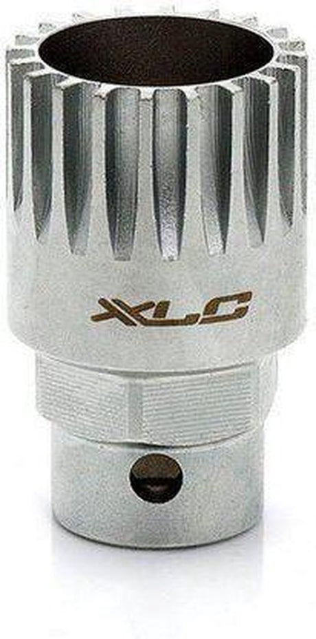 Xlc to-s05 kranknøgle - shimano - isis - 24 mm - sølv
