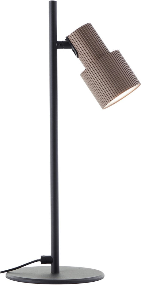Brilliant cadiz - bordlampe - led 1xgu10 ekskl. - bronze - sort