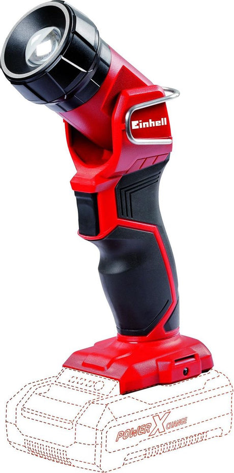 Einhell batterilampe te-cl 18 li h solo - power x-change - 18 v li-ion - bærehåndtag - drejehoved - 1 LED - 280 lm - ekskl. batteri og oplader