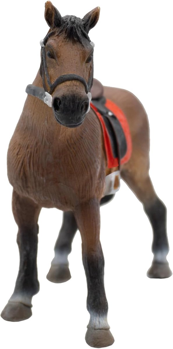Bullyland 62682 – legefigur og samlerfigur Hannoveranerhingst – ca. 13 cm – naturtro og detaljeret design – ideel som kagefigur og lille gave til børn fra 3 år.