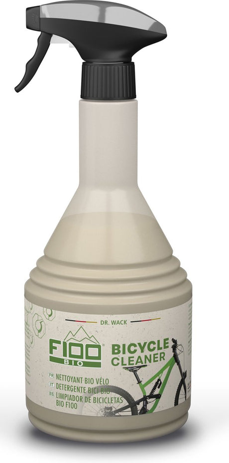 Dr. wack f100 cykelrens – power gel – intensiv cykelrens | aktiv fedtopløsning | pH-neutralt materialevenligt | velegnet til carbon e-cykler | 1000 ml