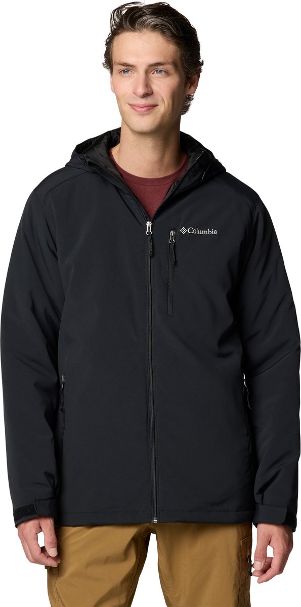 Columbia gate racer™ ii softshell udendørsjakke til mænd - sort - størrelse s