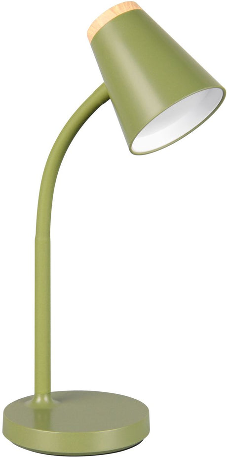 Rl live your light reality pongo - bordlampe - grøn - inkl. 1x SMD 4,5 W - fleksibel - højspændings LED printkort - ikke dæmpbar