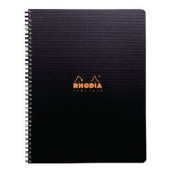 Forelæsningsblok rhodia rhodiactive sort stykke
