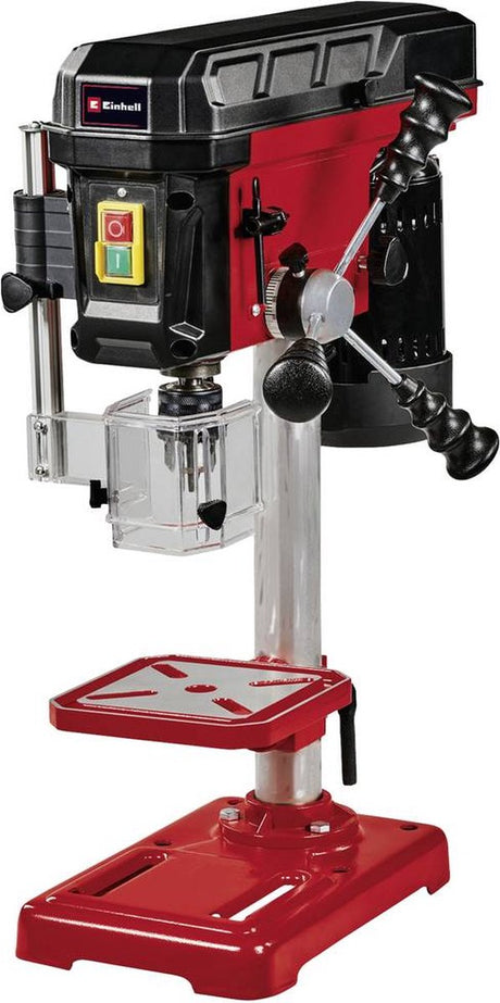 Einhell søjlebor tc-bd 450 - 450 w - 600-2.650 t min - b16 - nøglefri borepatron: ø1,5-13 mm - max. boredybde: 50 mm - borebord: 160x160 mm - borebord kan vippes, drejes og højdejusteres